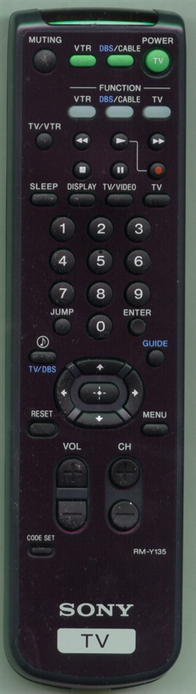 SONY 8-917-532-90 RMY135 Refurbished Genuine OEM Original Remote