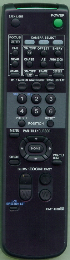 SONY 8-917-560-90 RMTD30 Refurbished Genuine OEM Original Remote