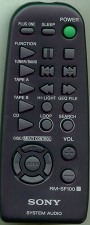 SONY 8-917-584-90 RMSF100 Genuine  OEM original Remote