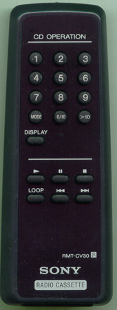 SONY 8-917-591-90 RMTCV30 Genuine  OEM original Remote