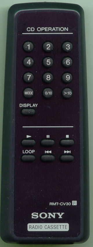 SONY 8-917-591-90 RMTCV30 Refurbished Genuine OEM Original Remote