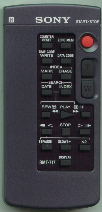 SONY 8-917-593-90 RMT717 Refurbished Genuine OEM Original Remote