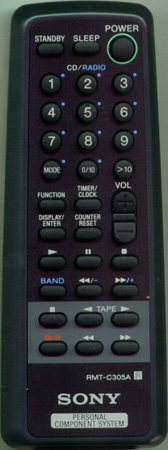 SONY 8-917-598-90 RMT-C305A Genuine OEM original Remote