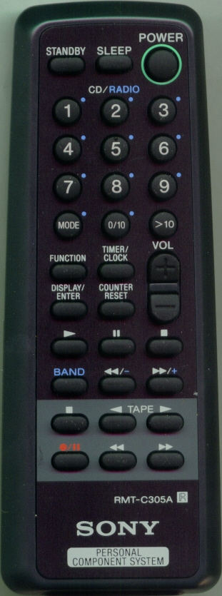 SONY 8-917-598-90 RMT-C305A Refurbished Genuine OEM Original Remote