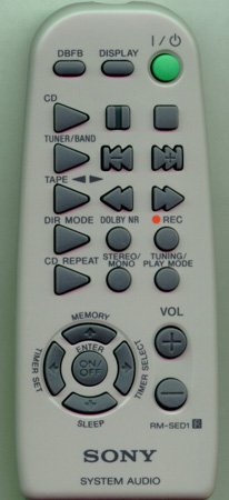SONY 8-917-608-91 RMSED1 Genuine  OEM original Remote