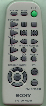 SONY 8-917-636-90 RMSF150 Genuine  OEM original Remote
