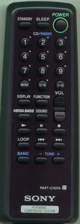 SONY 8-917-639-90 RMTC107A Genuine  OEM original Remote