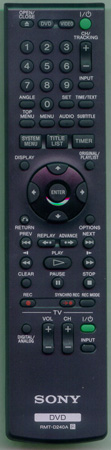 SONY 9-885-112-11 RMTD240A Genuine  OEM original Remote