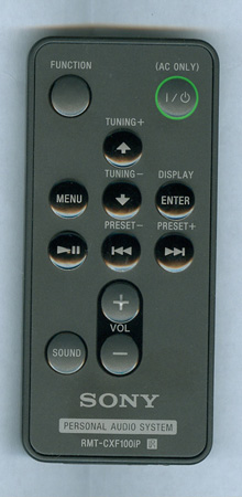 SONY 9-885-142-12 RMTCXF100IP Genuine  OEM original Remote