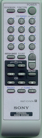 SONY A-1056-325-A RMT-CYNYA Genuine OEM original Remote