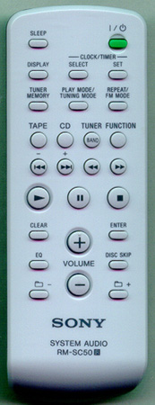 SONY A-1108-433-B RMSC50 Genuine  OEM original Remote