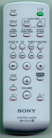 SONY A-1237-274-A RMSC31 Genuine  OEM original Remote