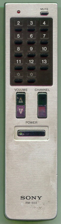 SONY A-1470-278-A RM503 Genuine  OEM original Remote
