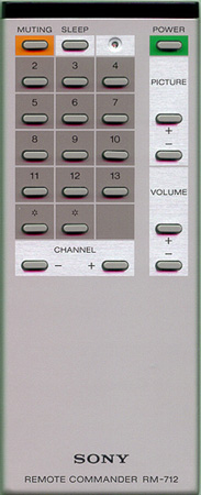 SONY A-1470-614-A RM712 Genuine  OEM original Remote