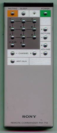 SONY A-1470-619-A RM713 Genuine  OEM original Remote