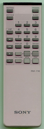 SONY A-1470-656-A RM718 Genuine  OEM original Remote