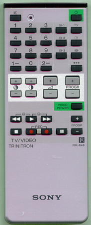SONY A-1470-745-A RM646 Genuine  OEM original Remote