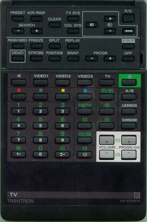 SONY A-1470-880-A RM679MTP Genuine  OEM original Remote