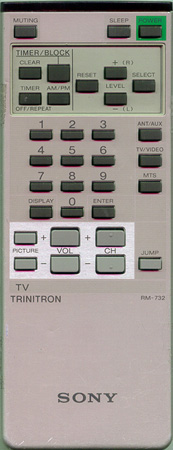 SONY A-1470-923-A RM732 Genuine  OEM original Remote