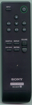 SONY A-1548-185-A RM-AS1IP Genuine OEM original Remote
