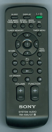 SONY A-1861-244-A RMAMU137 Genuine OEM original Remote