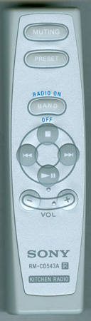 SONY A-3013-992-A RMCD543A Genuine  OEM original Remote