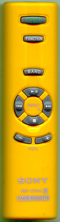 SONY A-3172-080-A RMTCE95A - YELLOW Genuine  OEM original Remote