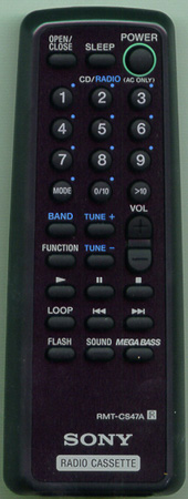 SONY A-3250-870-A RMTCS47A Genuine  OEM original Remote
