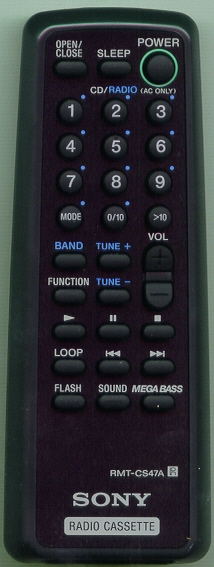 SONY A-3250-870-A RMTCS47A Refurbished Genuine OEM Original Remote