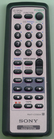 SONY A-3250-873-A RMTCD50A Genuine  OEM original Remote