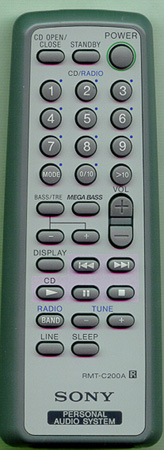 SONY A-3258-033-A RMTC200A Genuine  OEM original Remote