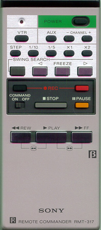 SONY A-6765-130-A RMT317 Genuine  OEM original Remote