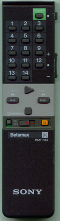 SONY A-6765-479-A RMT124 Genuine  OEM original Remote