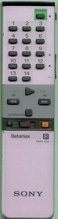 SONY A-6765-480-A RMT124 Genuine  OEM original Remote