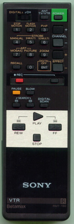 SONY A-6767-543-A RMT160 Genuine  OEM original Remote