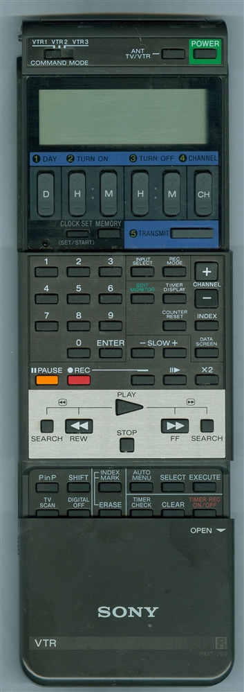 SONY A-6767-880-A RMT259 Refurbished Genuine OEM Original Remote