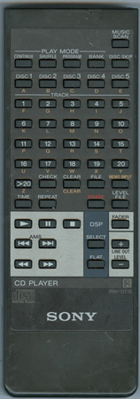 SONY RM-D715 RMD715 Genuine  OEM original Remote