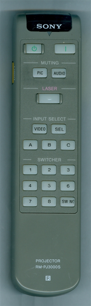 SONY RM-PJ3000S RMPJ3000S Refurbished Genuine OEM Original Remote