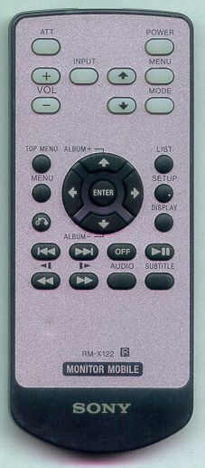 SONY RM-X122 RMX122 Refurbished Genuine OEM Original Remote