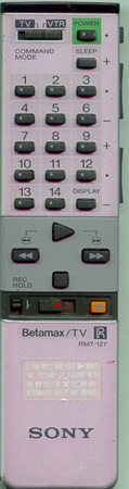 SONY RMT127 RMT127 Genuine  OEM original Remote