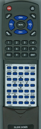 SONY 1-418-550-11 RMTV2 replacement Redi Remote
