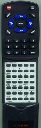 SONY 1-418-614-11 RMSCEX1 replacement Redi Remote