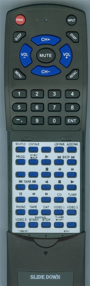 SONY 1-463-983-11 RMP102 replacement Redi Remote