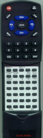 SONY 1-467-188-11 RMVA3 replacement Redi Remote