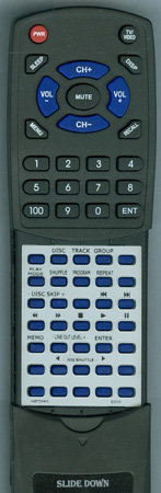 SONY 1-467-244-11 RMDX100 replacement Redi Remote