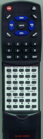 SONY 1-467-383-11 RMTV140A replacement Redi Remote