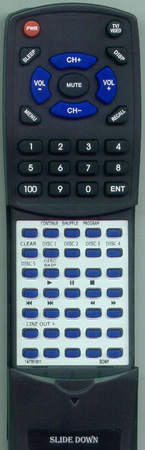 SONY 1-473-519-11 RMDC41 replacement Redi Remote