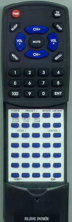SONY 1-473-631-11 RMU263 replacement Redi Remote
