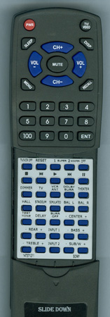 SONY 1-473-712-11 RMJ35 replacement Redi Remote
