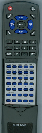 SONY 1-473-801-11 RMDX250 replacement Redi Remote